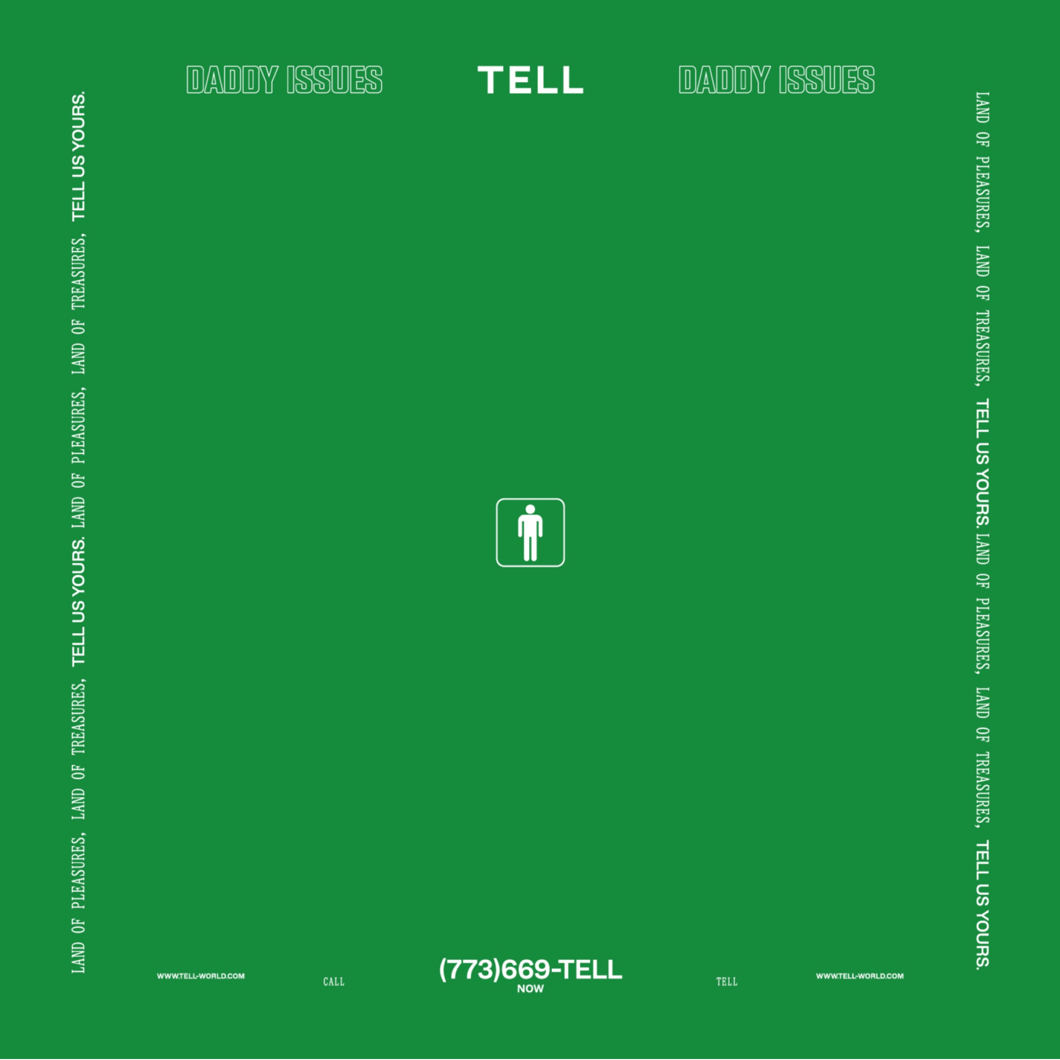 DADDY ISSUES X TELL: HANKY CODE HANKIES (Green)
